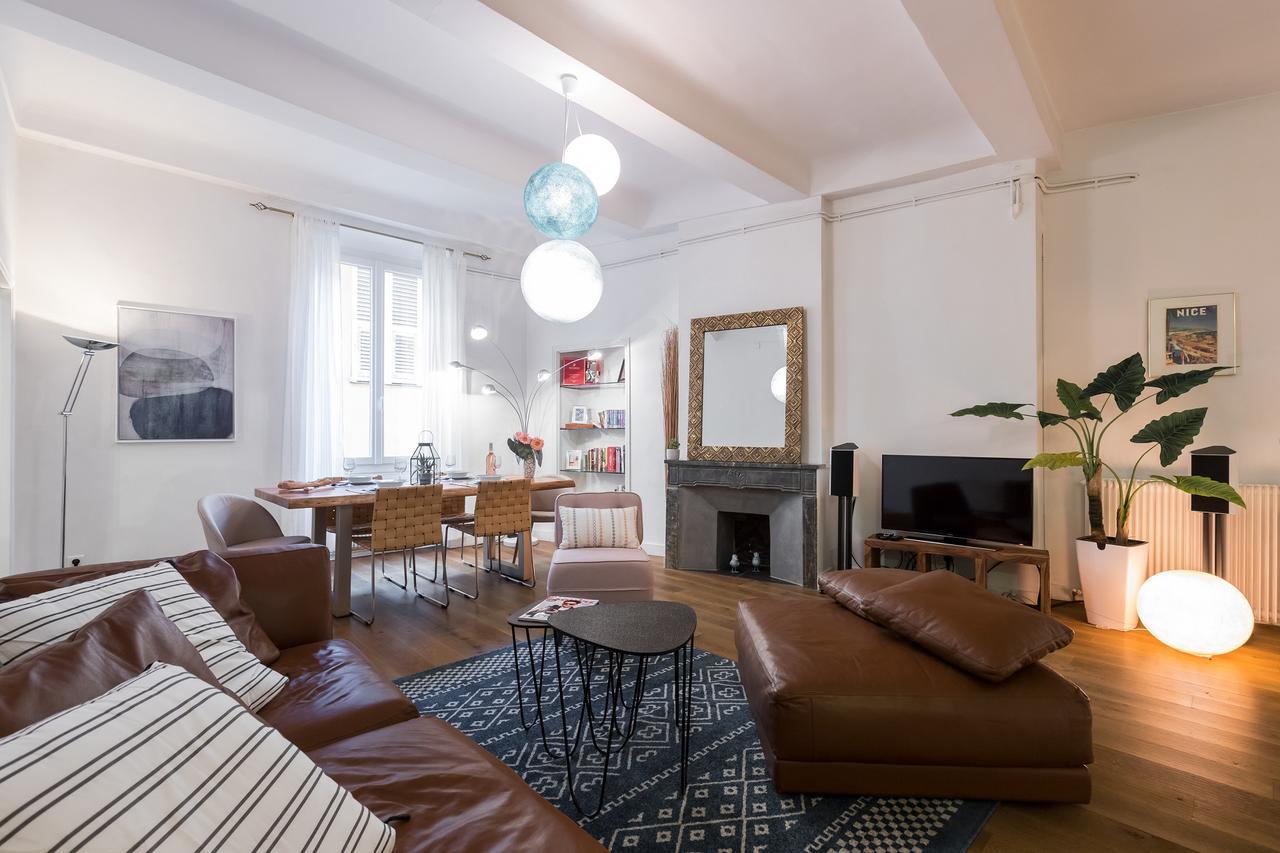 Pref 2 - F4 - Vaste Et Bourgeois ,3 Chambres, Ascenseur, Vx-Nice Dış mekan fotoğraf