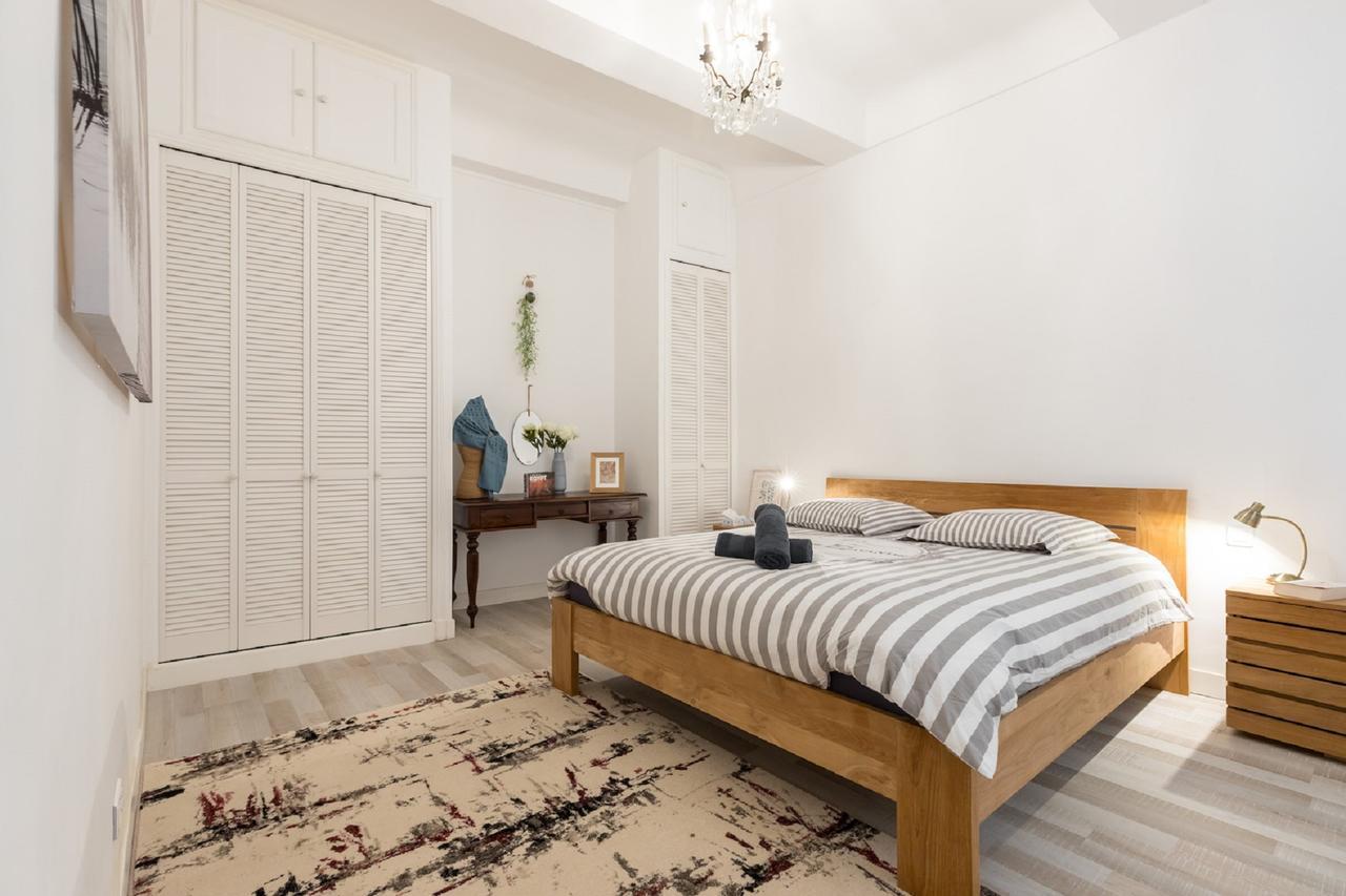 Pref 2 - F4 - Vaste Et Bourgeois ,3 Chambres, Ascenseur, Vx-Nice Dış mekan fotoğraf
