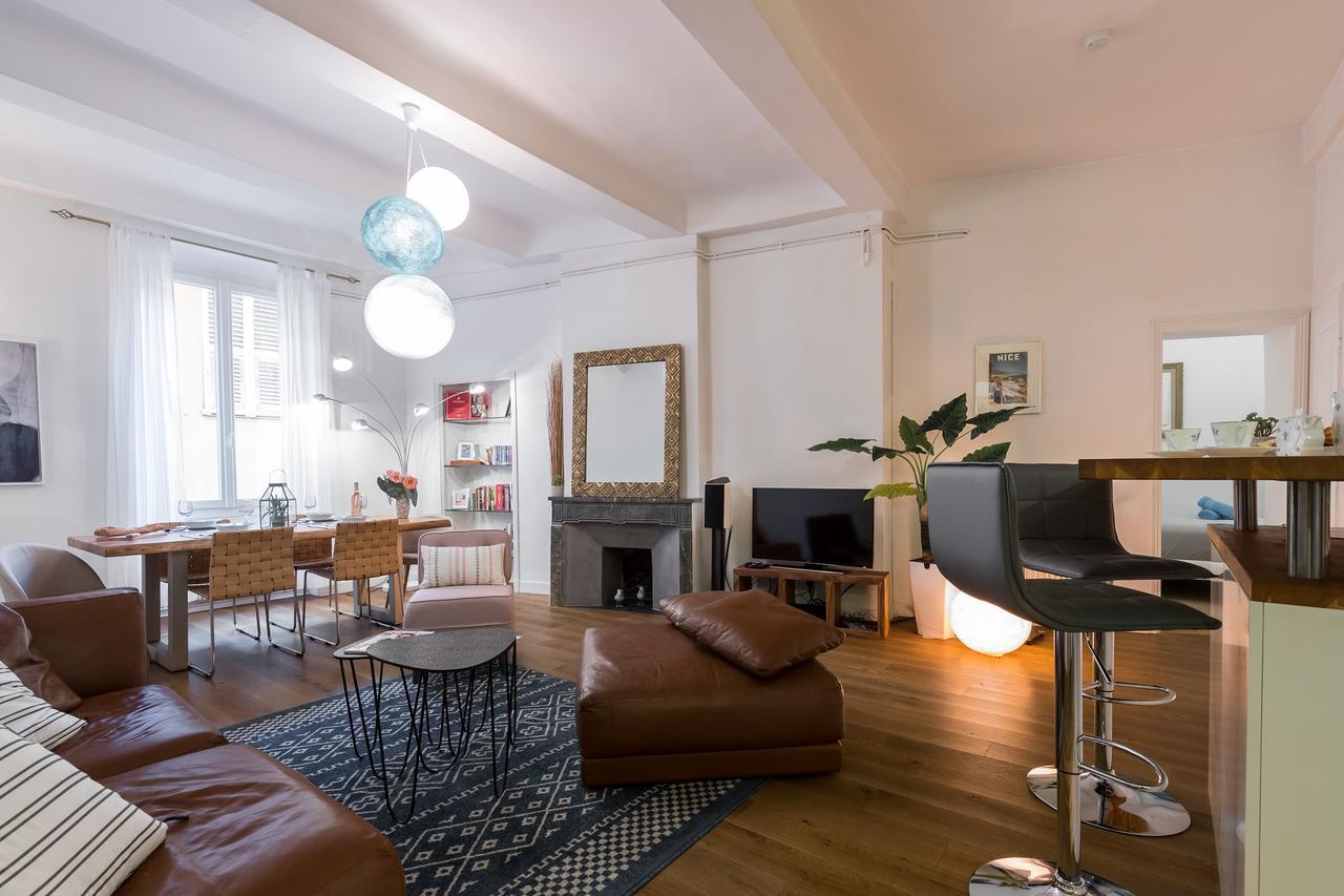 Pref 2 - F4 - Vaste Et Bourgeois ,3 Chambres, Ascenseur, Vx-Nice Dış mekan fotoğraf